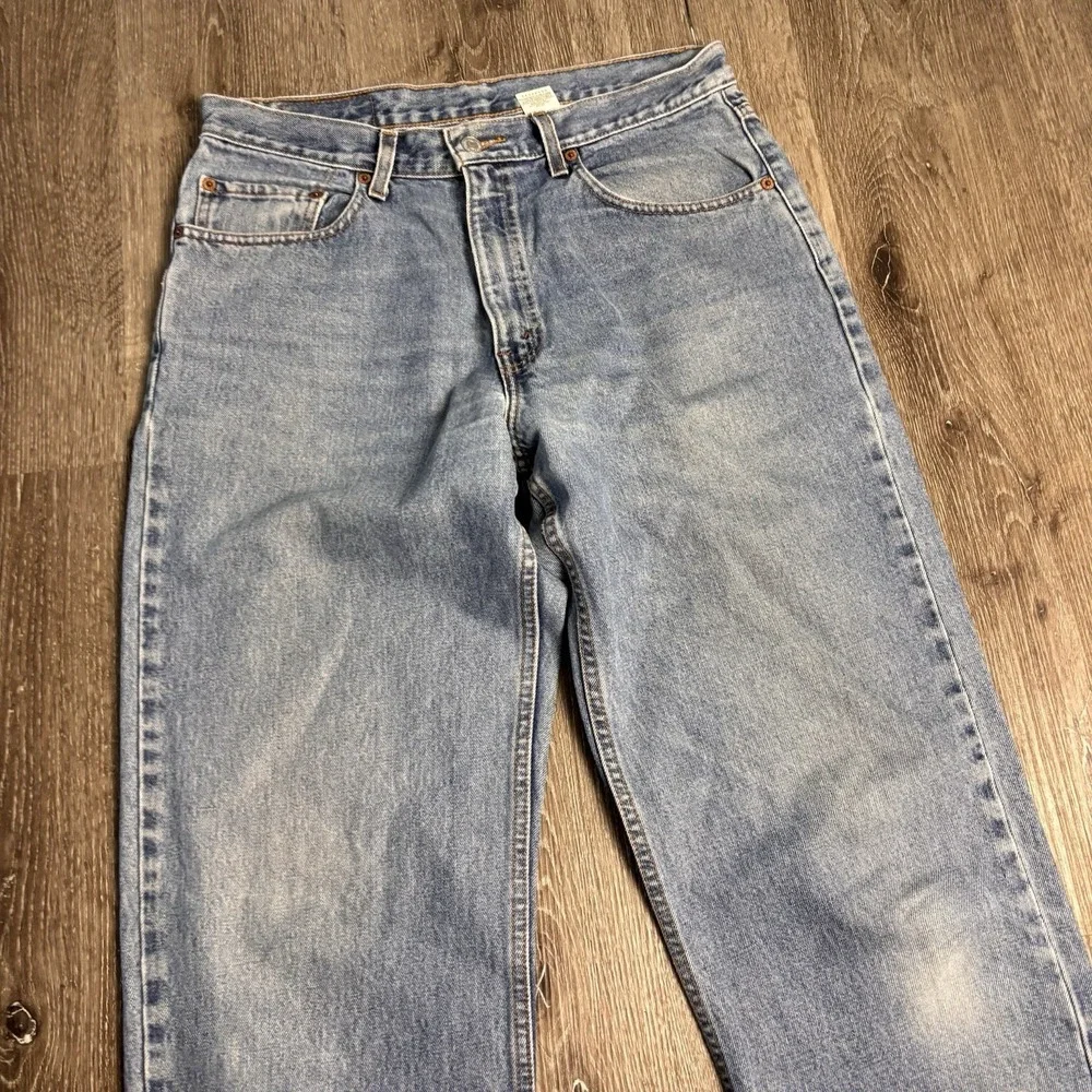 Levi's 550 Vtg 2000 Men's Jeans 34x34 (fits 32x34) Relaxed Lt Blue Stonewash Y2K